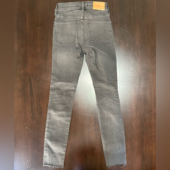 Madewell 9” High Rise Skinny Jean Grey Size 27?(24!)(Check Measurements) - Picture 10 of 13